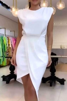Sukienka LEORTINA WHITE
