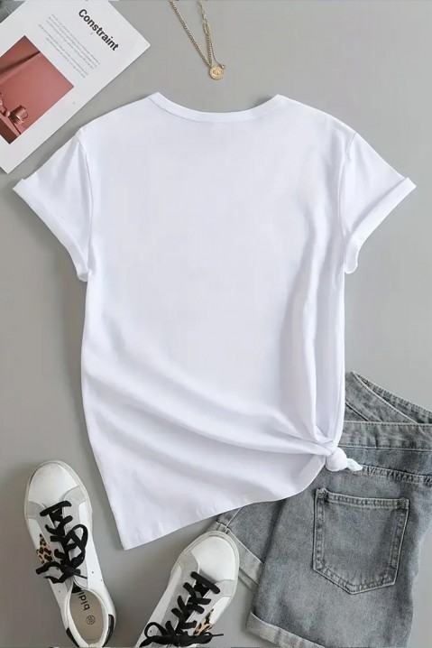 T-shirt GREMIDA WHITE, Kolor : biały, IVET.PL - Modna odzież