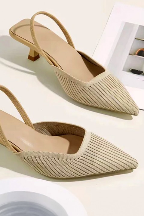 Buty BLERILSA BEIGE, Kolor :  beżowy, IVET.PL - Modna odzież