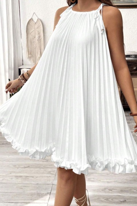 Sukienka MERGETA WHITE, Kolor : biały, IVET.PL - Modna odzież