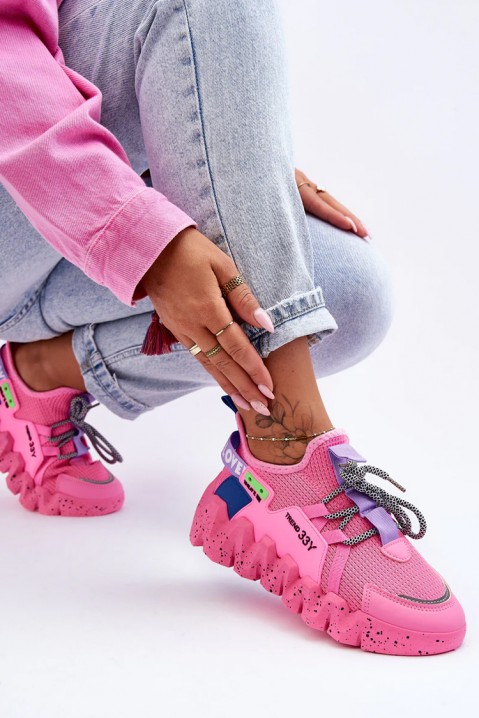 Sneakersy DRONILFA PINK, Kolor : różowy, IVET.PL - Modna odzież