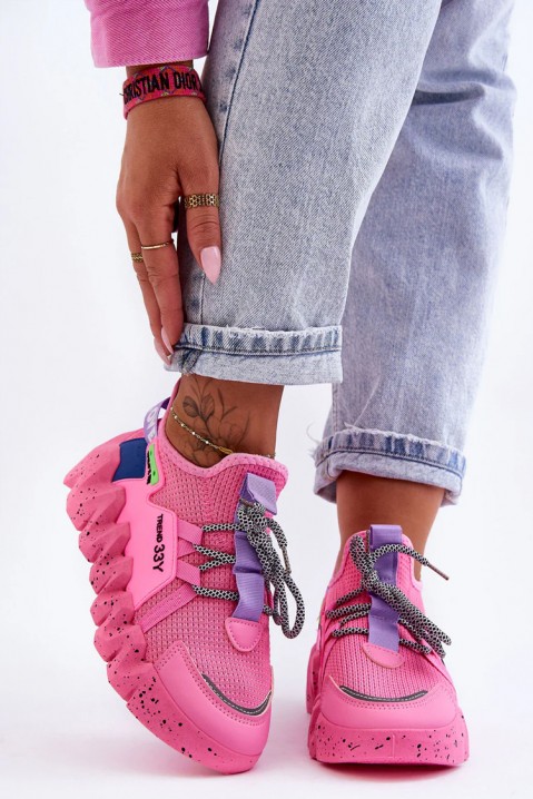 Sneakersy DRONILFA PINK, Kolor : różowy, IVET.PL - Modna odzież