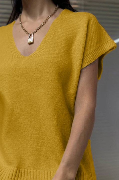 Sweter MERONDA YELLOW, Kolor : żółty, IVET.PL - Modna odzież