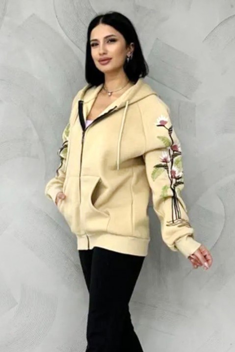 Bluza RAZALFA BEIGE, Kolor :  beżowy, IVET.PL - Modna odzież