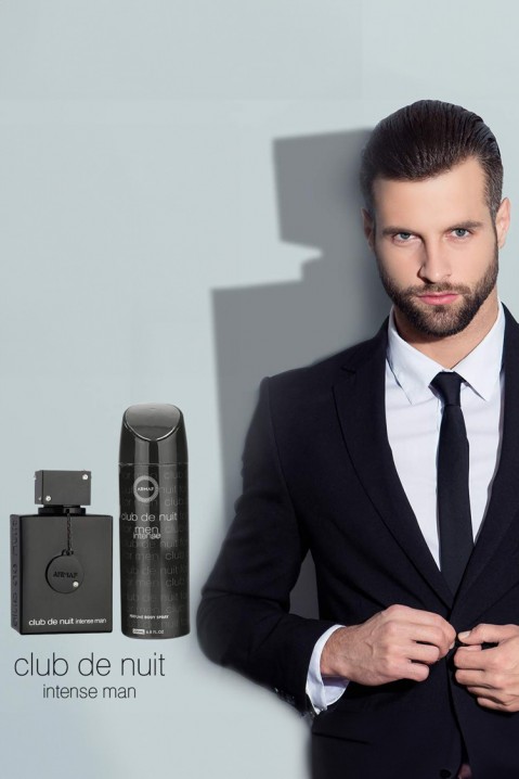 Zestaw Armaf Club De Nuit Intense Men EDT 105 ml + Perfume Body Spray 200 mlIVET.PL - Modna odzież