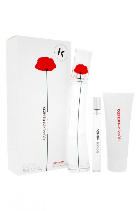 Zestaw damski Kenzo Flower By Kenzo EDP 50 ml + EDP 10 ml + Body Lotion 75 mlIVET.PL - Modna odzież