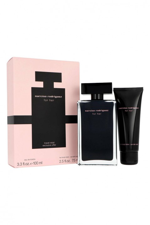 Zestaw damski Narciso Rodriguez For Her EDT 100 ml + Body Lotion 75 mlIVET.PL - Modna odzież