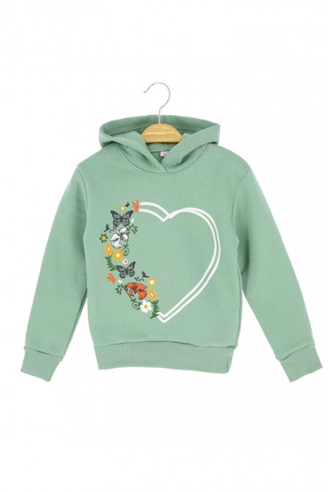 Bluza FLOBERI MINT, Kolor : miętowy, IVET.PL - Modna odzież