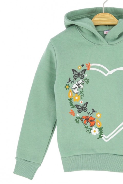 Bluza FLOBERI MINT, Kolor : miętowy, IVET.PL - Modna odzież