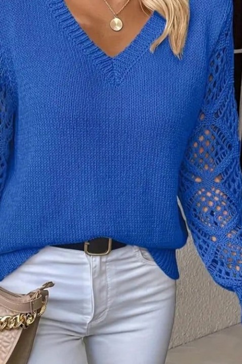 Sweter ERIOLMA BLUE, Kolor : chabrowy, IVET.PL - Modna odzież