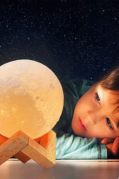 Nawilżacz powietrza + lampka 2 w 1 MOON, Kolor : wielokolorowy, IVET.PL - Modna odzież