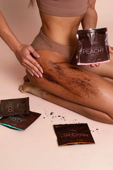 Zestaw eksfoliujący scrub do twarzy i ciała COCOSOLIS LUXURY COFFEE SCRUB BOX 280 gIVET.PL - Modna odzież