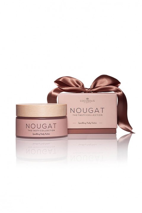 Odżywcze masło do ciała z błyszczącymi drobinkami COCOSOLIS NOUGAT SPARKLING BODY BUTTER 250 mlIVET.PL - Modna odzież