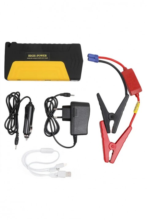 Zestaw startowy High Power Jump Starter do samochodu, Kolor : czarny, IVET.PL - Modna odzież