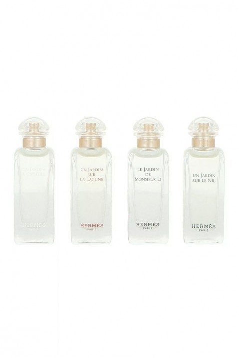 Unisexowy zestaw Hermes Un Jardin Sur La Lagune EDT 7,5 ml + Un Jardin A Cythre EDT 7,5 ml + Un Jardin Sur Le Nil EDT 7,5 ml + Le Jardin Le Monsieur Li EDT 7,5 mlIVET.PL - Modna odzież