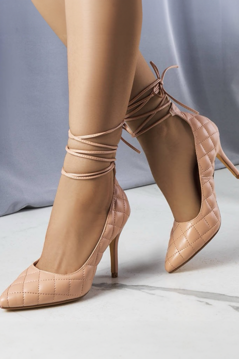 Buty MARVIFA BEIGE, Kolor :  beżowy, IVET.PL - Modna odzież