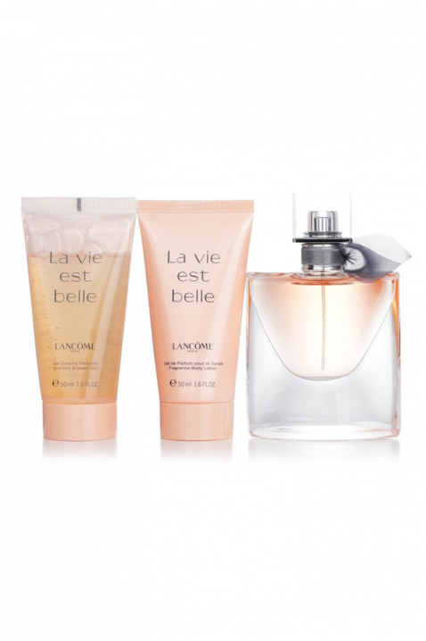 Damski zestaw Lancome La Vie Est Belle EDP 50 ml + Shower Gel 50 ml + Body Lotion 50 mlIVET.PL - Modna odzież