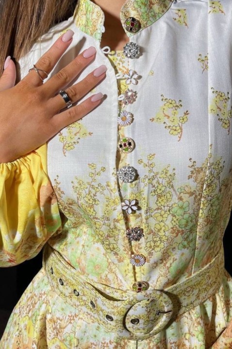 Sukienka LOMELXA YELLOW, Kolor : żółty, IVET.PL - Modna odzież