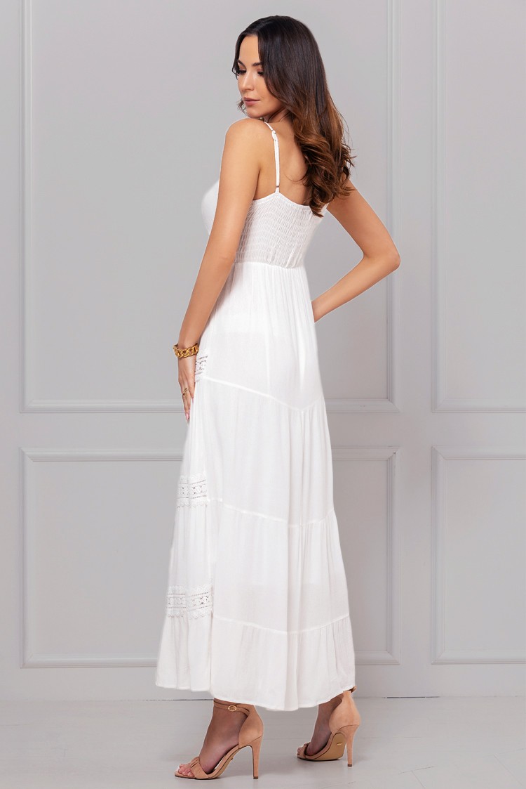 Sukienka GERDONZA, Cena  zł, Kolor : biały  - Modna odzież