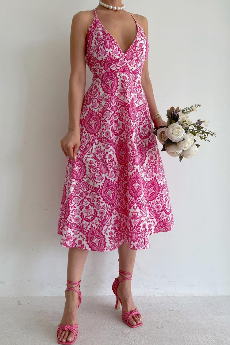 Sukienka MALFIRDA PINK, Cena  zł, Kolor : różowy  - Modna  odzież