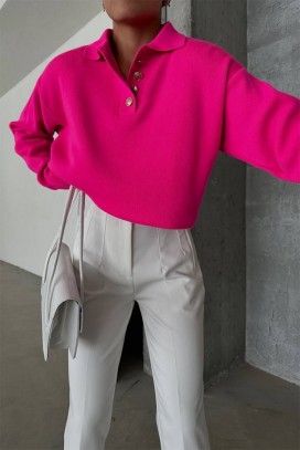 Sweter BROXILDA FUCHSIA