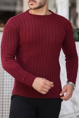 Sweter SOMERGO BORDO