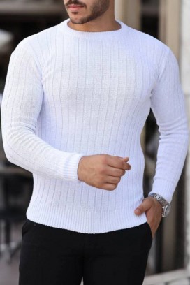 Sweter SOMERGO WHITE