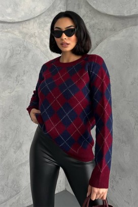 Sweter ANGOLFA BORDO